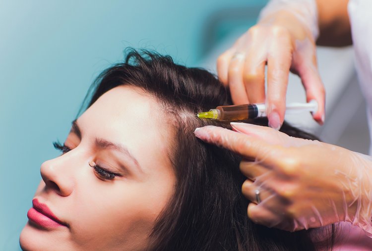 PRP hair treatment for men and women in Riyadh