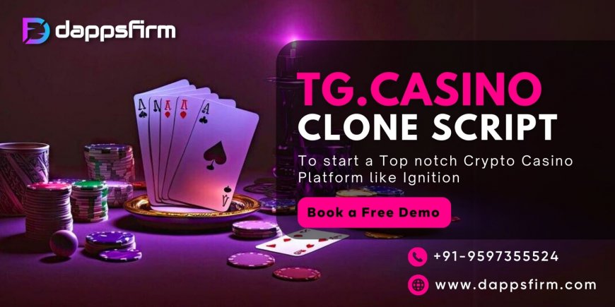 White Label TG.Casino Clone Software: Revolutionize Online Gaming with Cryptocurrency