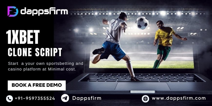 Whitelabel 1XBet Clone Software – Build Your Own Sports Betting and Casino Platform with DappsFirm’s Easy Integration.