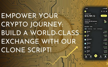Empower Your Crypto Journey: Build a World-Class Exchange with Our Clone Script!
