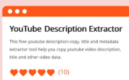 Youtube Description Extractor