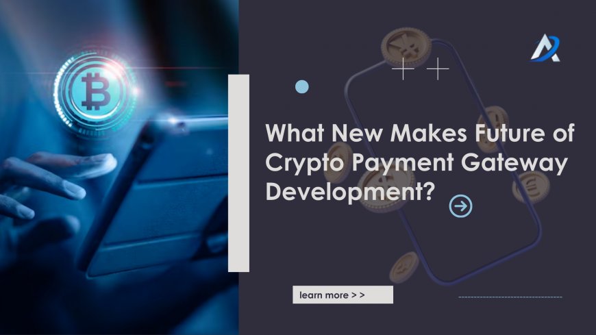 What New Makes Future of Crypto Payment Gateway Development?