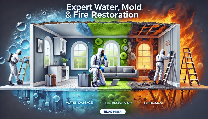 Expert Water, Mold & Fire Restoration – Fast, Reliable Cleanup & Repairs