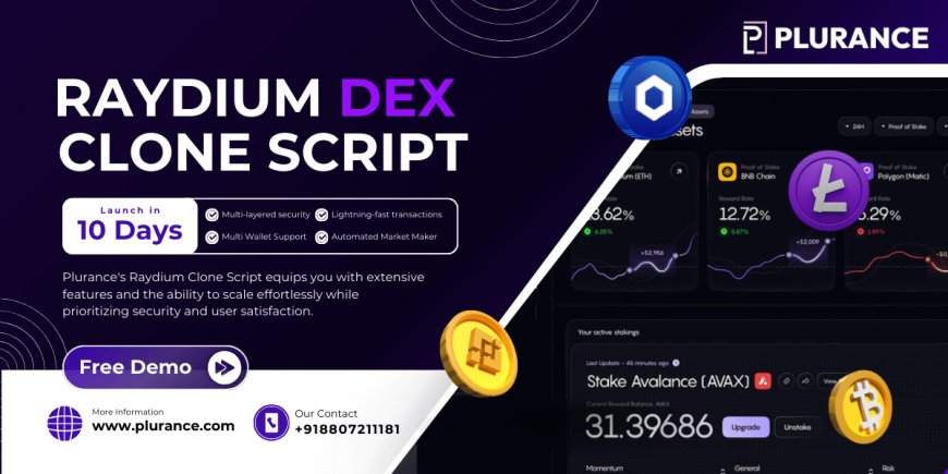 Establish Your Brand in the DEX Industry with Raydium Clone Script
