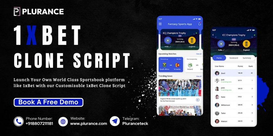 Launch Your Aim Of Customizable Sports Betting Clone Script With Out 1xBet