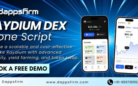 Raydium Clone Script – The Key to a High-Performance Decentralized Exchange
