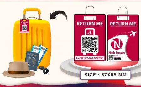 QR Code Tag for Trolley Safety – Secure Your Belongings