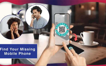 QR Code Sticker for Mobile Safety – Secure Your Device