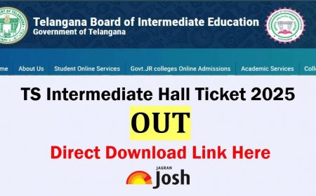 TSBIE CGG GOV IN 2025 – Telangana Board of Intermediate Education Updates