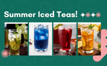 Best Cooling Teas to Stay Refreshed in Summer | Iced & Herbal Teas