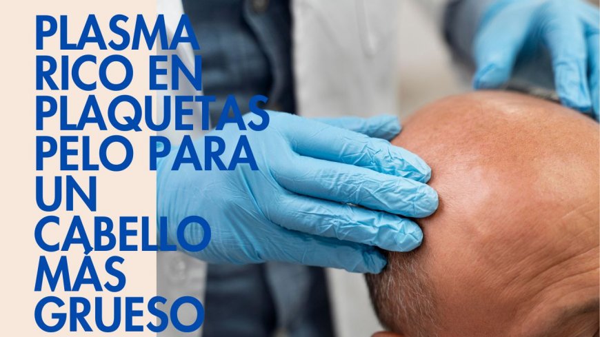 Plasma Rico en Plaquetas Pelo para un Cabello Más Grueso