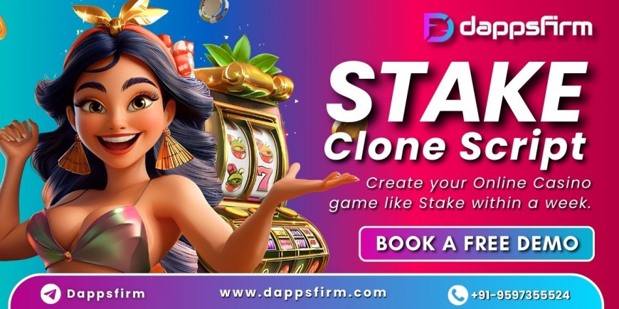 Build a Stake-style betting platform with a tailored Stake clone script