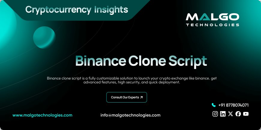 A Comprehensive Guide to Binance Clone Script: Features, Benefits, and How to Build Your Own Crypto Exchange