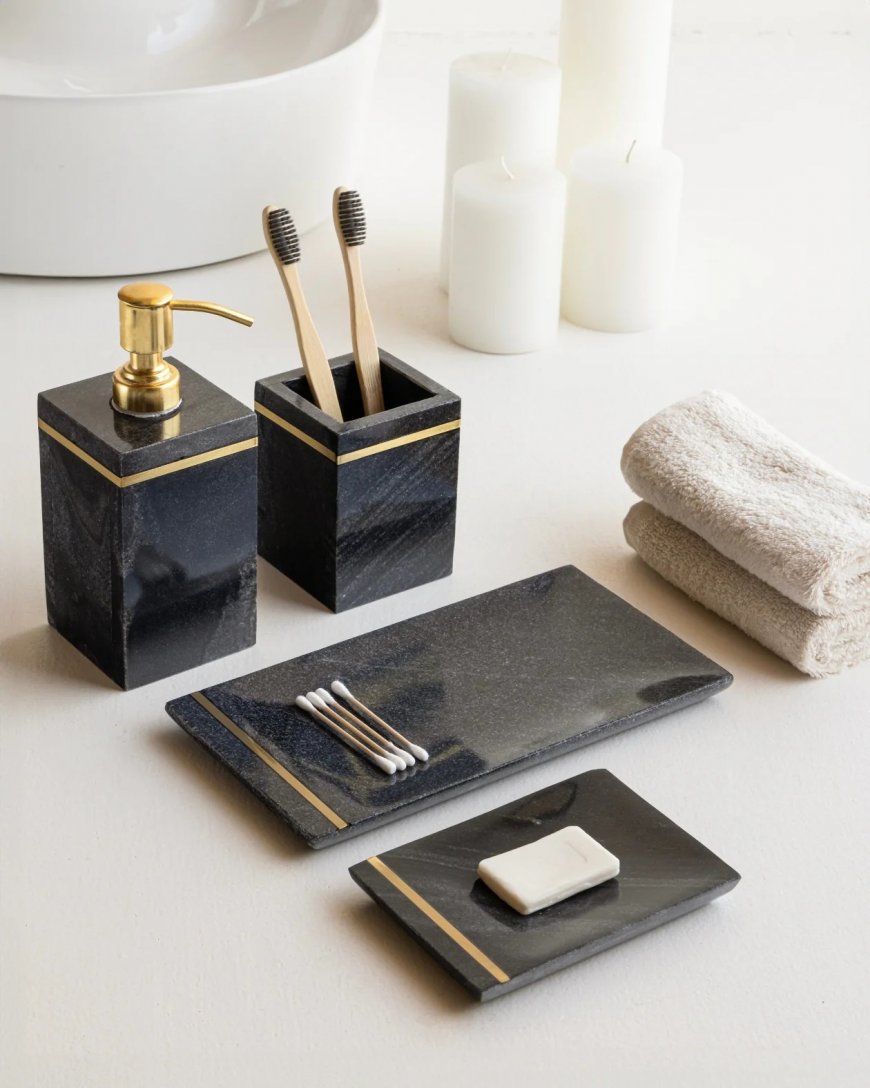 Black Marble vs. Other Materials: Which Bathroom Set is Right for You