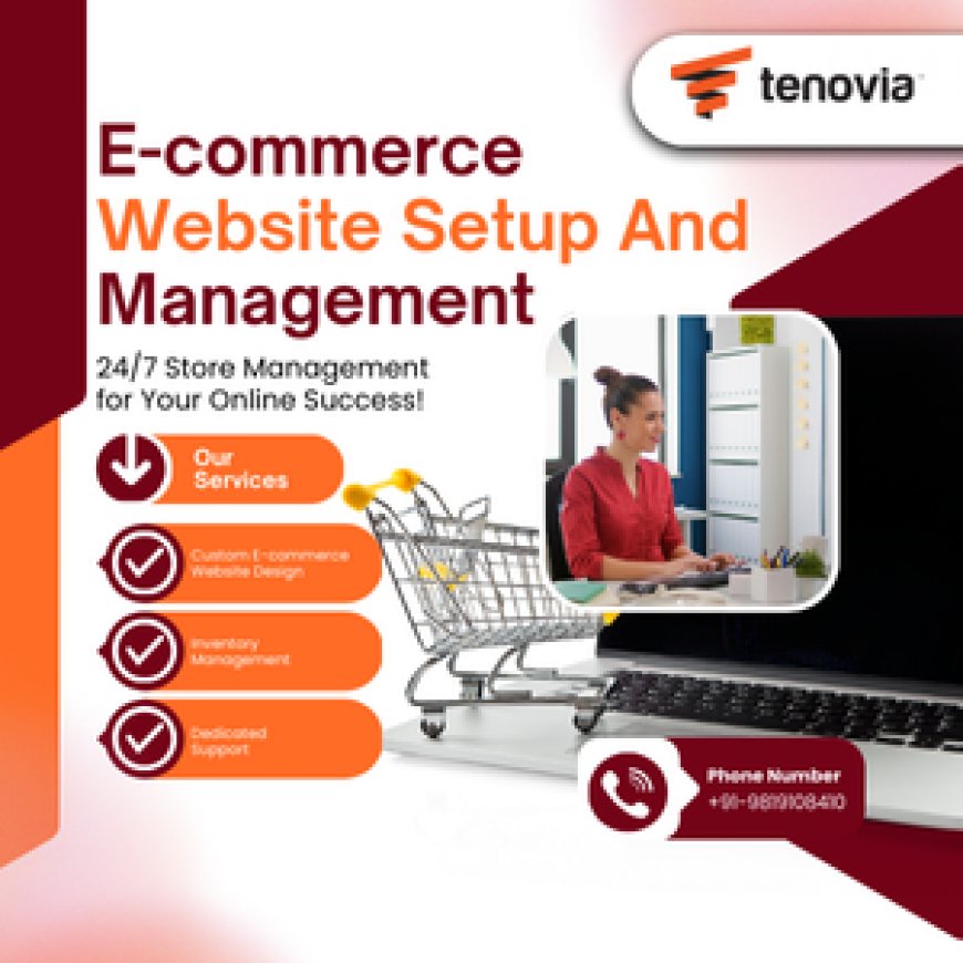 eCommerce Management Services Dubai - Boost Your Business with Tenovia