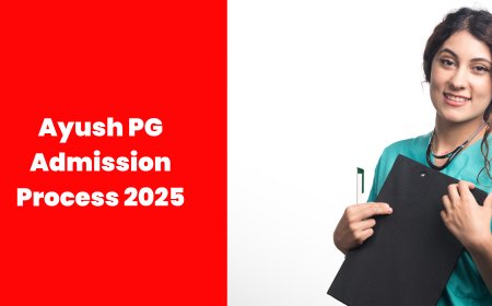 Ayush PG Admission Process 2025