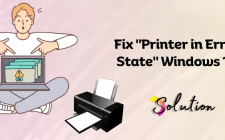 How to Fix “Printer in Error State”: A Simple Guide