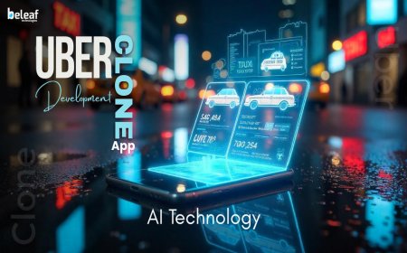 Uber clone: customized features with AI technology