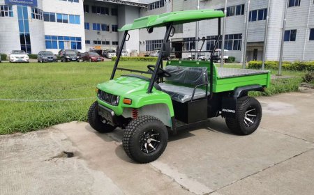 The Ideal John Deere Electric Utility Vehicle for Amenity, Turf, and Golf Course Use