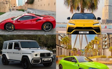 Drive Dubai in Style with Exotic Ride Rent A Car