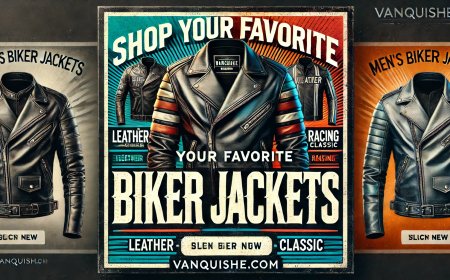 Shop Your Favorite Men's Biker Jackets