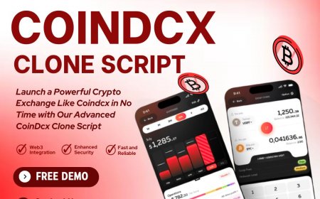 CoinDCX Clone Script: To Launch a Powerful Cryptocurrency Exchange Effortlessly