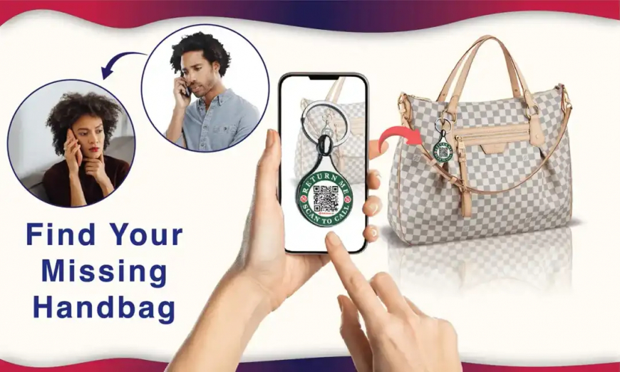 Qr Code Tag For Hand Bag Safety – Never Lose Your Belongings Again