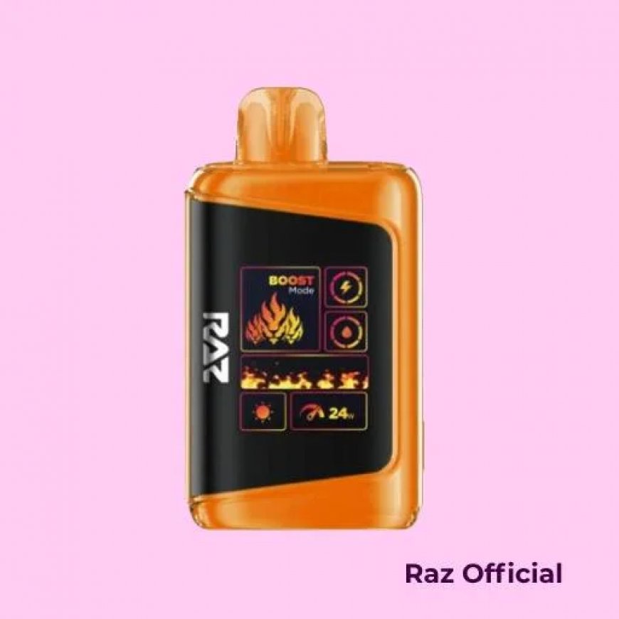 Discover the Irresistible Orange Mango Raz Vape DC25000 Experience!