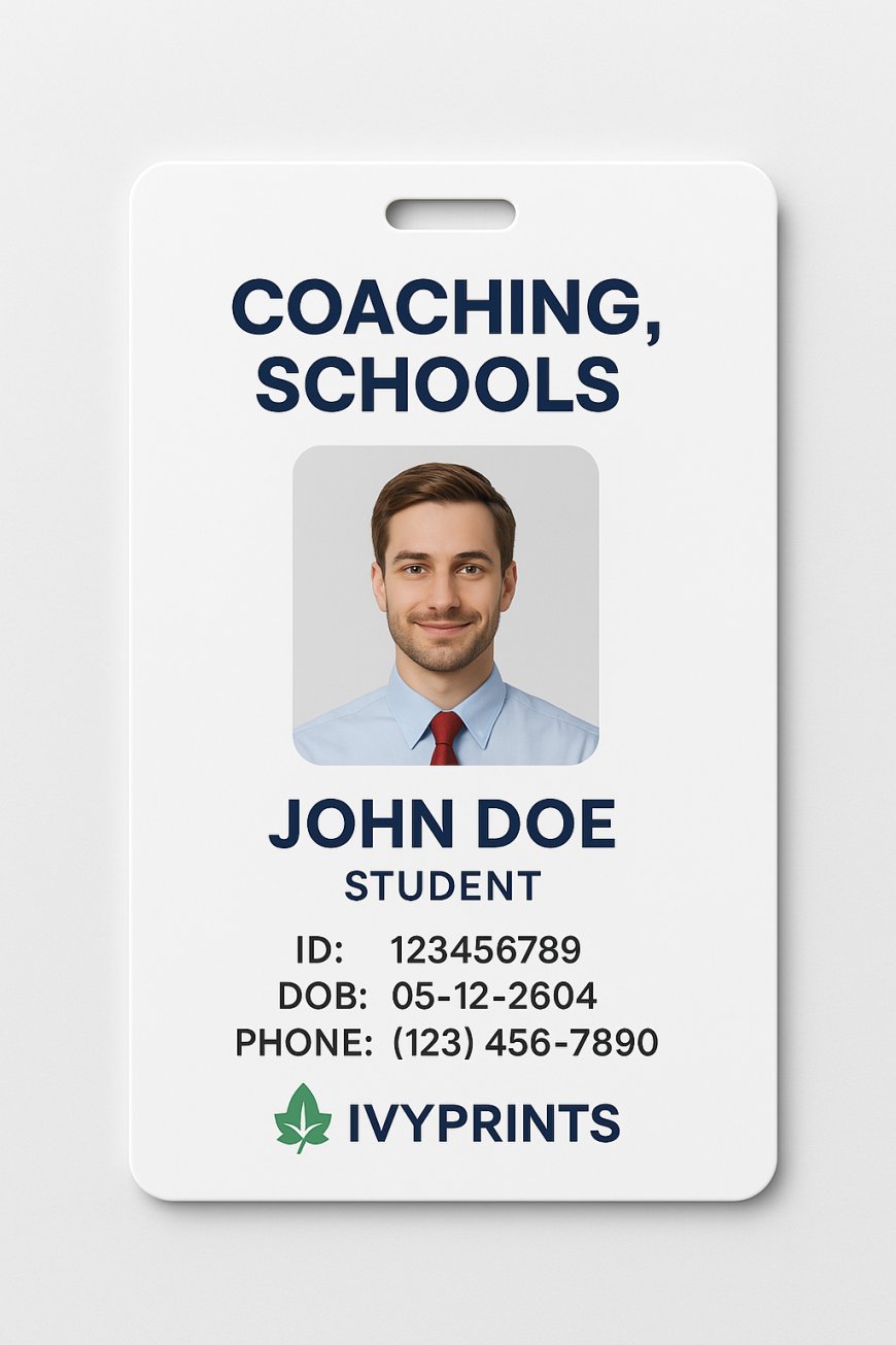 Top Benefits of Using PVC ID Cards for Staff and Students | IVYPRINTS