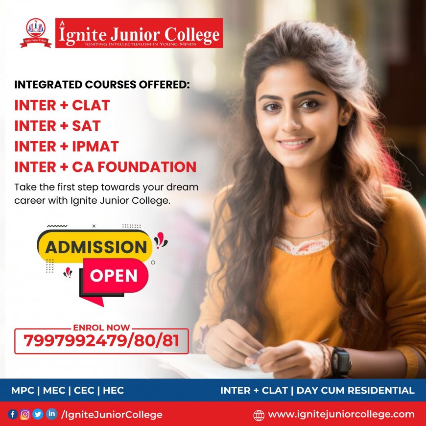 Best Junior College In Hyderabad | Kompally - Ignite Junior College