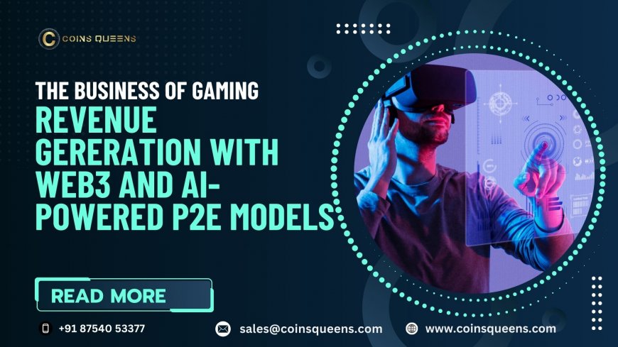 Next generation gaming with AI and Web3 play-to-earn games