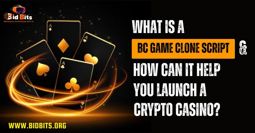 What Is a BC Game Clone Script and How Can It Help You Launch a Crypto Casino?