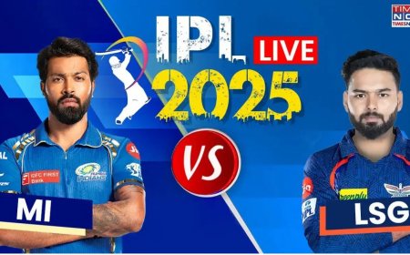 Lucknow Super Giants vs Mumbai Indians Match Scorecard – Full Breakdown and Highlights