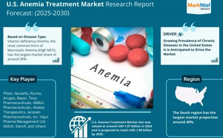 U.S. Anemia Treatment Market Intelligence: Trends, Players, and Forecasts 2030