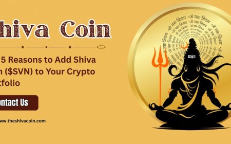 Top 5 Reasons to Add Shiva Coin ($SVN) to Your Crypto Portfolio