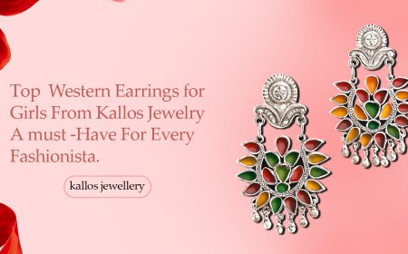 Top Western Earrings for Girls From Kallos Jewelry: A Must-Have for Every Fashionista