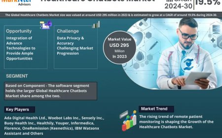 Healthcare Chatbots Market Intelligence: Trends, Players, and Forecasts 2030
