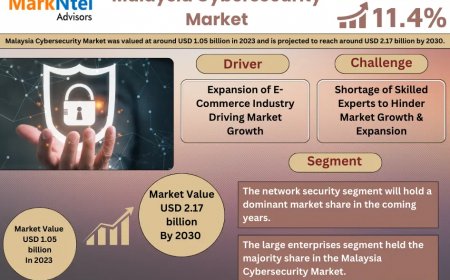 Malaysia Cybersecurity Market to Soar at 11.4% CAGR Through 2030 | Trends, Drivers, and Forecast Analysis