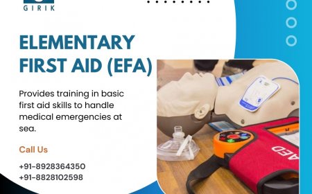 Mastering Maritime Safety: Elementary First Aid Course at Girik Maritime Academy, Mumbai