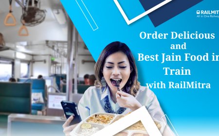 Order Delicious and the Best Jain Food in Train with Railmitra