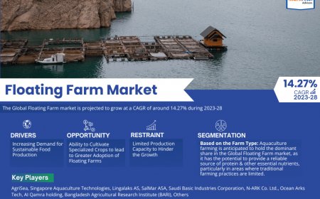 Floating Farm Market Expected to Expand Significantly by 2028