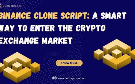 Binance Clone Script: A Smart Way to Enter the Crypto Exchange Market