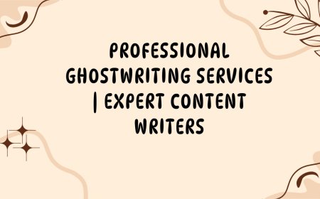 Professional Ghostwriting Services | Expert Content Writers