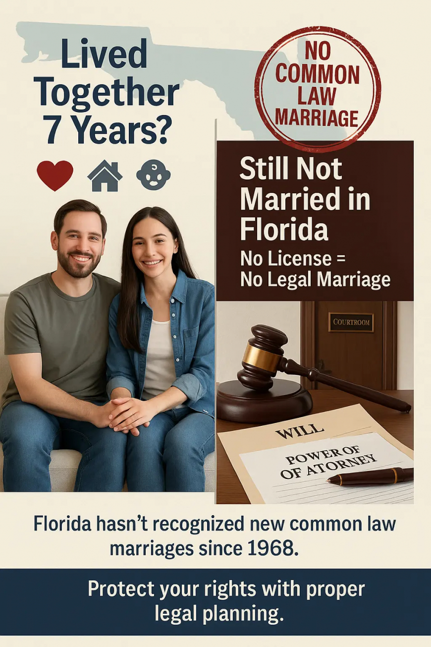 What Is Common Law Marriage and Does It Exist in Florida?