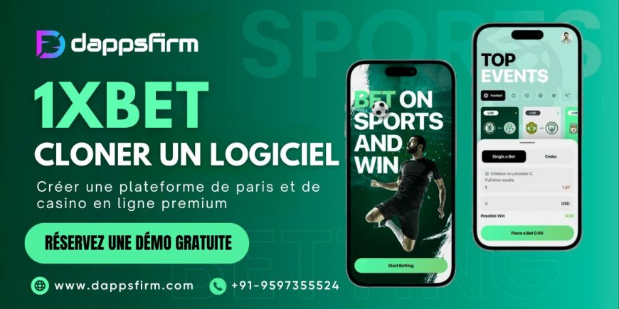 Lancez une plateforme de paris crypto comme 1XBet grâce à notre clone script whitelabel sécurisé.