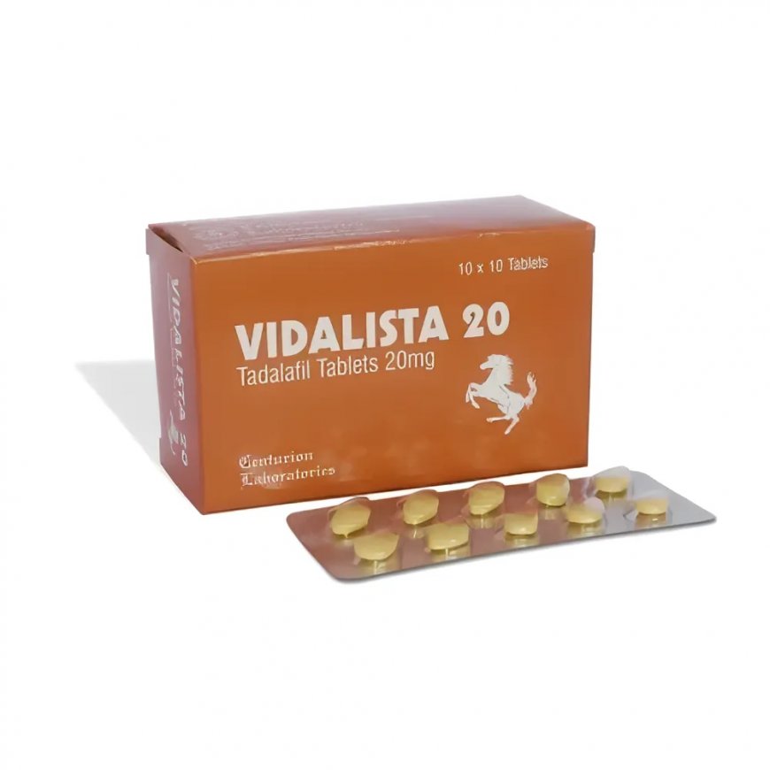 Vidalista 20 Effective Treatment For Erectile Dysfunction
