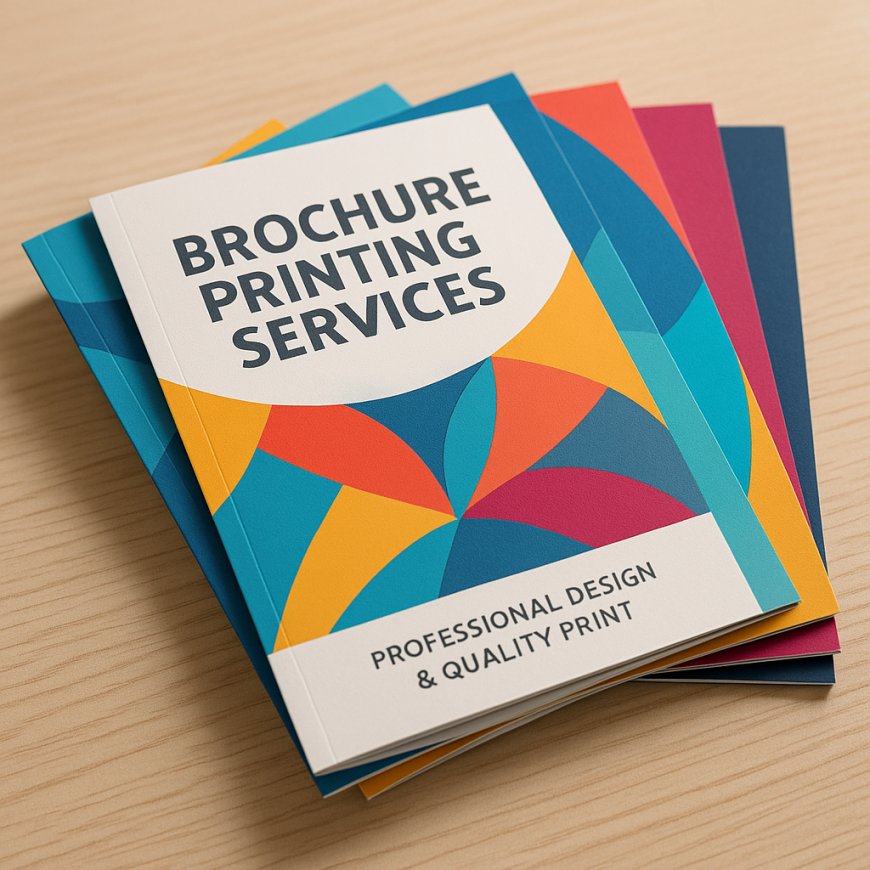 Why Brochure Printing Services Remain a Marketing Essential in 2025