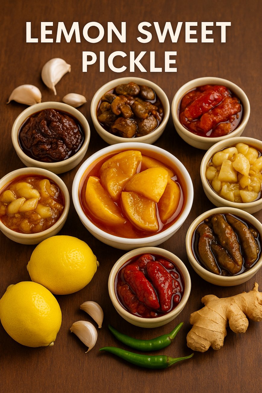 Lemon Sweet Pickle: A Tangy Treat with Health Benefits