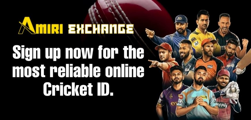 New to IPL? Start with an Online Cricket ID from Amiri Exchange