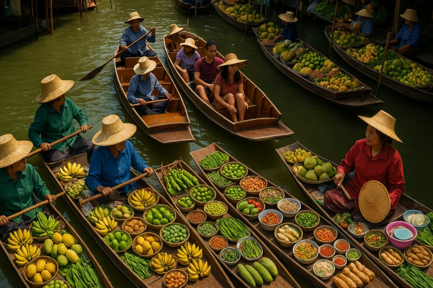 Exploring the Charm of Floating Markets in Bangkok: A Unique Thai Experience